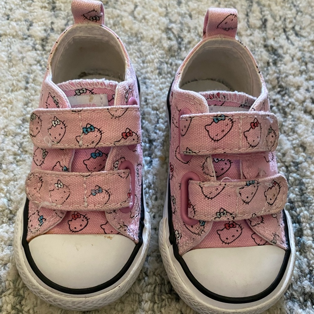 Toddler Hello Kitty Converse